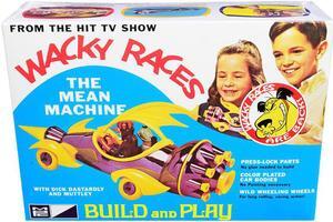 Skill 2 Snap Model Kit The Mean Machine with Dick Dastardly and Muttley Figurines "Wacky Races" (1968) TV Series 1/25 Scale Model by MPC