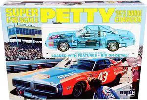 Skill 3 Model Kit 1973 Dodge Charger Richard Petty 1/16 Scale Model by MPC