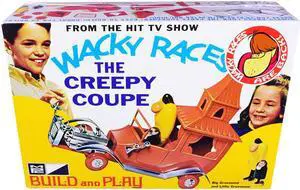 Skill 2 Snap Model Kit The Creepy Coupe with Big Gruesome and Little Gruesome Figurines "Wacky Races" (1968) TV Series 1/25 Scale Model by MPC
