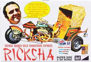 Skill 2 Model Kit George Barris' Wild Chinatown Express Ricksha 1/20 Scale Model by MPC