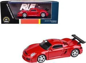 2012 RUF CTR3 Clubsport Guards Red 1/64 Diecast Model Car by Paragon Models