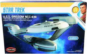 Skill 2 Model Kit U.S.S. Grissom NCC-638 Starship "Star Trek III: The Search for Spock" (1984) Movie 1/350 Scale Model by Polar Lights