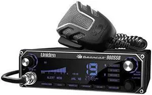 ZZ BEARCAT980_FBA-ULN#13 Uniden BEARCAT 980 40- Channel SSB CB Radio with Sideband NOAA WeatherBand,7- Color Digital Display PA/CB Switch and Noise Cancelling Mic, Wireless Mic Compatible