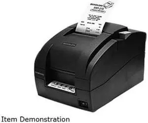 ZZ 333124_17 Bixolon SRP-275III 3" Impact Dot Receipt Printer, USB, Serial, Tear Bar, Black -  SRP-275IIIAOSG