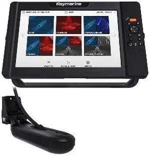 Raymarine Element 12 HV Combo w/HV-100 Transom Mount Transducer & Lighthouse North America Chart