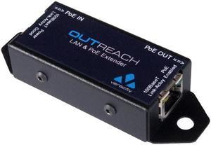 Cat5 LAN & PoE Extender/Repeater (100m extension per unit)