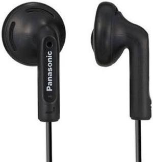 PANASONIC RP-HV096-K Stereo - Black - Mini-phone - Wired - 17 Ohm - 20 Hz 20 kHz - Nickel Plated - Earbud - Binaural - Open - 3.94 ft Cable