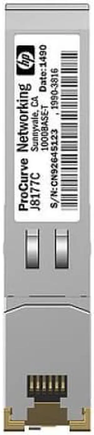HEWLETT-PACKARD JD089B X120 1GB SFP RJ45 T TRANSCEIVER