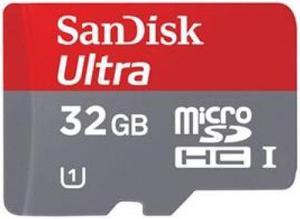 SANDISK SDSDQ-032G-A46 SanDisk 32 GB microSD High Capacity (microSDHC)Class 4 - 1 Card