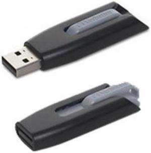 VERBATIM 49174 64GB FLASH DRIVE USB 3.0 STORE N GO V3 RETRACTABLE 49174
