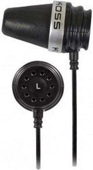 KOSS SPARKPLUG VC K IN-EAR STEREOPHONE W/ MIC BLACK