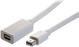 Comprehensive MDPP-J-6ST Comprehensive Mini DisplayPort Male to Female Cable 6ft - Mini DisplayPort for Audio/Video Device - 1.35 GB/s - 6 ft - 1 x Mini DisplayPort Male Digital Audio/Video - 1 x Mini