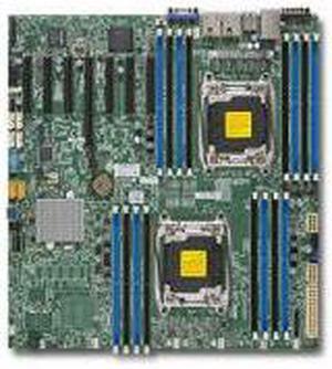 SUPERMICRO X10DRH-IT-O Supermicro X10DRH-IT-O Dual LGA2011 Intel C612 DDR4 SATA3 and USB3.0 V and 2GbE EATX Server Motherboard