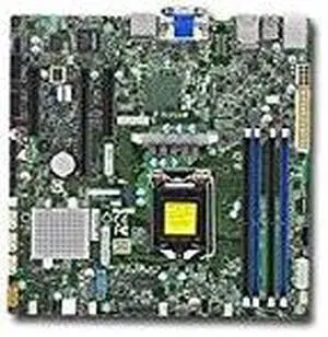 SUPERMICRO X11SSZ-QF-O Supermicro X11SSZ-QF-O LGA1151 Intel Q170 DDR4 SATA3 and USB3.0 A and V and 2GbE MicroATX Motherboard