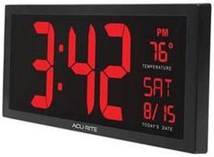 CHANEY INSTRUMENTS 75127 AcuRite Digit 14.5 Wall Clock