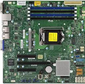 SUPERMICRO X11SSL-F-O Supermicro X11SSL-F-O LGA1151 Intel C232 DDR4 SATA3 and USB3.0 V and 2GbE MicroATX Motherboard