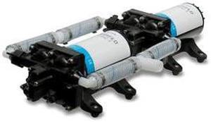 SHURFLO 4558-153-E75  High Flow Dual Pump System - 12 VDC, 10.0 GPM