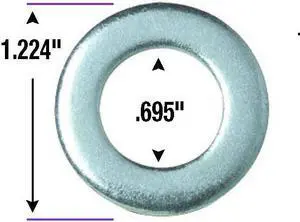 Gorilla G2079903 SHORT SHANK WASHER 100/BX