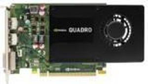 PNY VCQK2200-PB  NVIDIA Quadro K2200 4GB GDDR5 DVI2DisplayPorts PCI-Express Video Card