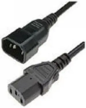 Hewlett-Packard A0K02A HP 2.0M 10A C13-C14 BLK JPR CORD