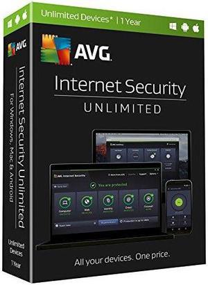 Avg Internet Security Unlimited 1 Year