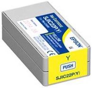 EPSON C33S020583 SJIC22P (Y) Yellow Ink Cartridge for TM-C3500