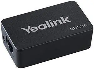 YEALINK EHS36 IP Phone Wireless Headset Adapter   Supports Yealink SIP-T28P and SIP-T26P