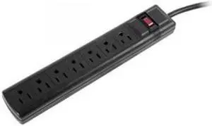 CYBERPOWER CYB#CSB706 Essential 7-Outlets Surge Suppressor with 1500 Joules and 6FT Cord