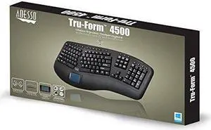 Adesso ADE#WKB4500UB Wireless Touchpad Keyboard