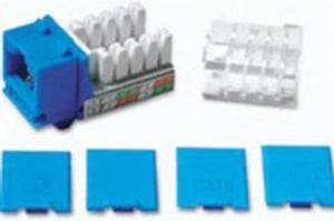 Cables To Go CAB#29316 Cat6 RJ45 UTP Keystone Jack - Blue