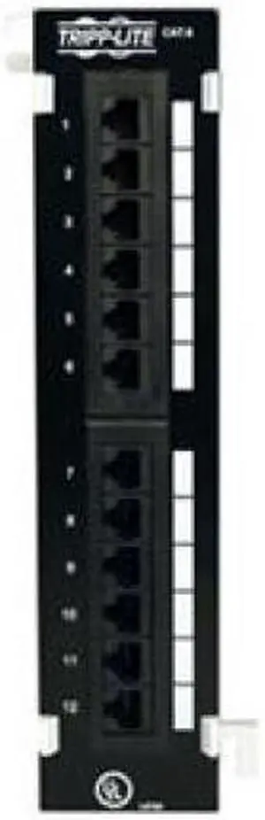 Tripp Lite TRI#N250012 12-Port Cat6 Vertical Patch Pa Tripp Lite TRI#N250012 12-Port Cat6 Vertical Patch Pa