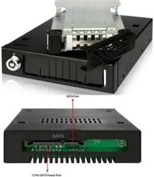 ICY DOCK ICY#MB991SKB ToughArmor 2.5 SATA HDD SSD