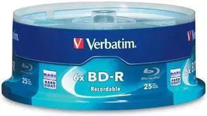 VERBATIM VER#97457 Blu-ray Recordable BD-R 6x Disc