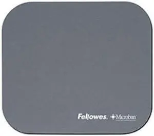 FELLOWES FEL#5934001 Microban Mousepad Graphite
