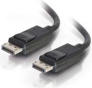 Cables To Go CAB#54423 1FT DPT CBL W/ LATCHES M M 4K BLK