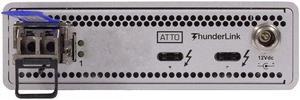 ATTO TLNS-3101-D00 Low Profile 40Gb/s Thunderbolt 3 (2-port) to 10 GbE (1-Port) (Includes SFP)