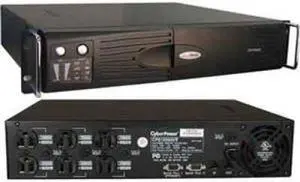 CyberPower CPS1500AVR OfficePower 1500AVR - UPS ( rack-mountable ) - AC 120 V - 950 Watt - 1500 VA 7 Ah - 6 output connector(s) - 2U CyberPower CPS1500AVR OfficePower 1500AVR - UPS ( rack-mountable ) - AC 120 V - 950 Watt - 1500 VA 7 Ah - 6 output connector(s) - 2U