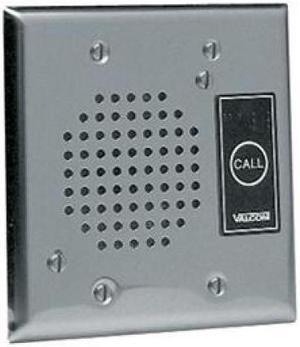 Valcom, Inc V-1072A-ST DOORPLATE SPEAKER  FLUSH STAINLESS STEEL