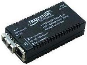 Transition Networks M/GE-PSW-LX-01-NA 10/100/1000BTX TO 1000BLX