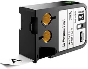 DYMO 1868753 XTL 1IN BLACK ON WHITE