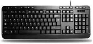 Adesso AKB-132PB  Keyboard AKB-132PB PS/2 Desktop Multimedia Keyboard