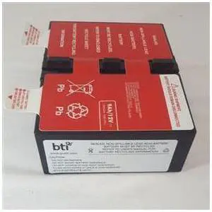 Battery Technology Inc. APCRBC124-SLA124 RBC124 APC RPLMNT BATT CART BR1200G-FR
