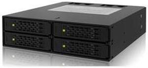 ICY DOCK MB994SP-4S  Storage MB994SP-4S 4 in 1 SAS/SATA Hot Swap Backplane RAID Cage Black