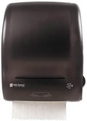 San Jamar Simplicity Mechanical Roll Towel Dispenser 15.25" x 13" x 10.25" Black