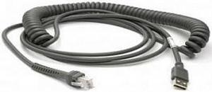 Datalogic 90A052066 ENHANCED USB CABLE,TYPE A,15, COILED,POT
