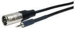 Comprehensive Cable and Connectivity XLRP-MPS-25ST 25FT XLR M TO TRS MINI M CABLE