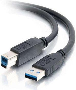 Cables To Go 54173 1m USB 3.0 AM-BM CBL BLK