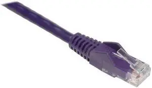 Tripp Lite N201-010-PU 10FT CAT6 GIG SNAGLESS MOLDED PATCH CABLE RJ45 M/M PRPLE