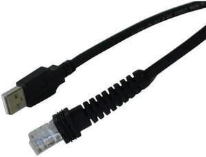 Datalogic 90A052055 CAB-412,SH-5008,IBM USB,PWR+, COIL,4.6M