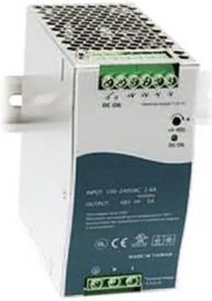 Transition Networks 25104  - Power adapter ( DIN rail mountable ) - AC 88-132/ DC 124-370 V - 240 Watt